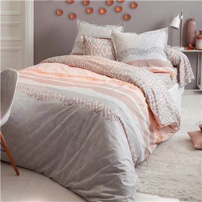 Housse de couette 140x200 - gris