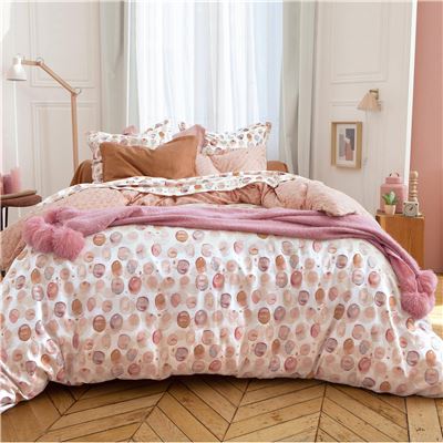 Housse de couette 200x200 - rose