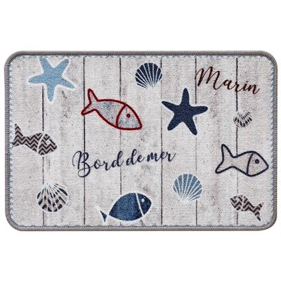 Tapis 40x60 - bleu