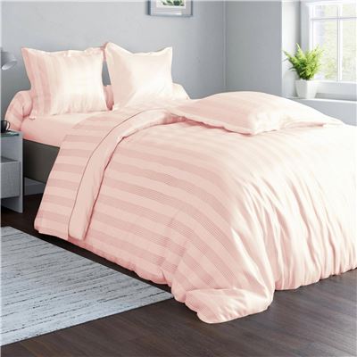 Housse de couette 200x200 - rose nude