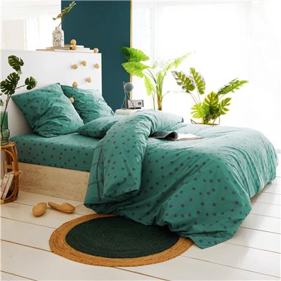 Housse de couette 140x200 - vert