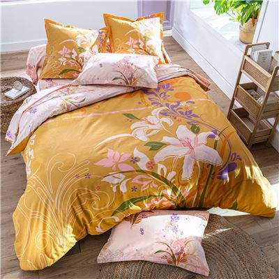 Housse de couette 260x240 - jaune