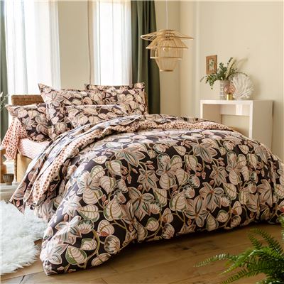 Housse de couette 140x200 - beige rosé