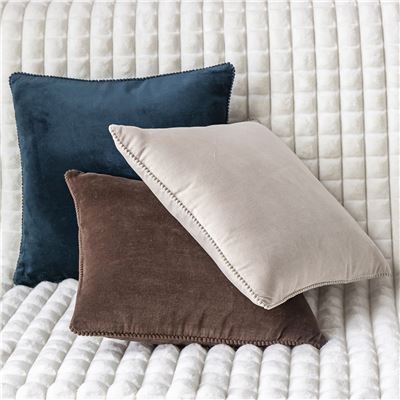 Coussin 40x40 - beige ficelle