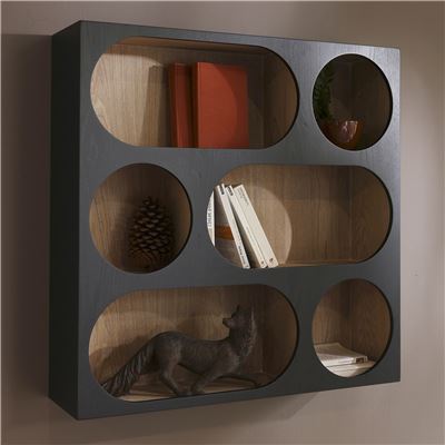 Etagère murale h69cm - noir