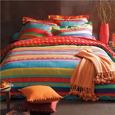 Housse de couette 140x200 - Multicolore